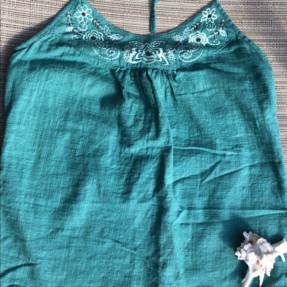 Prana Gauze-cotton blend halter top!